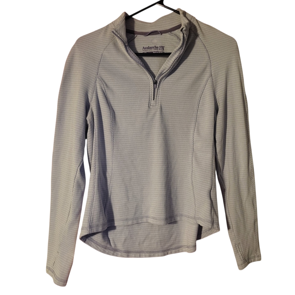 Avalanche Women's Light Gray Long Sleeve Top